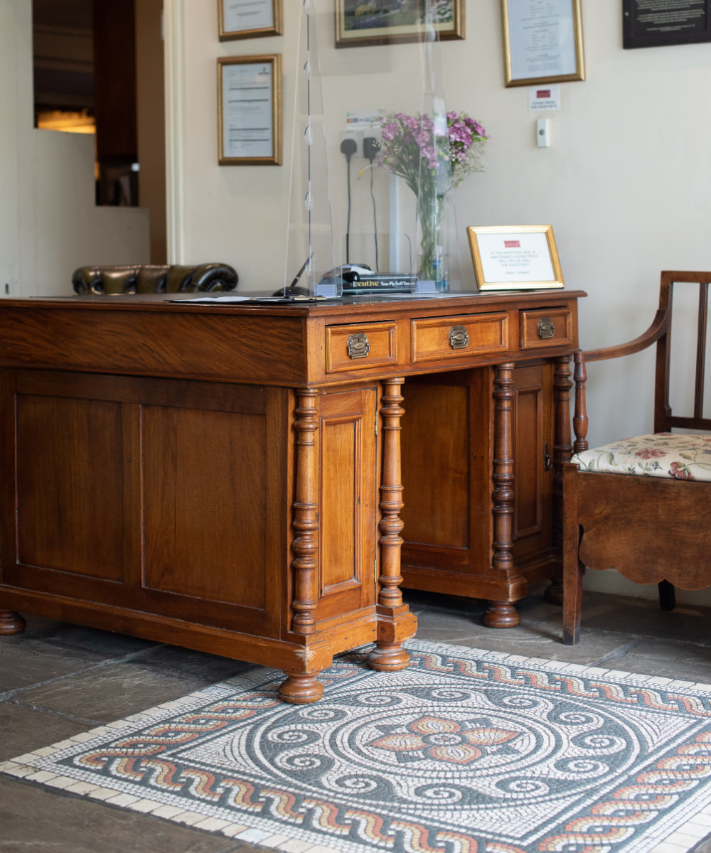 Reception at The Corinium Hotel and Court Restaurant